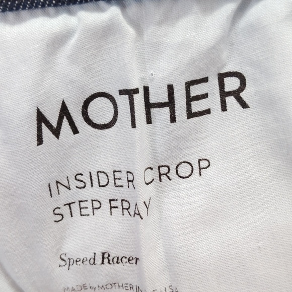 Mother Insider Crop Step Fray Size 24 - Picture 6 of 8